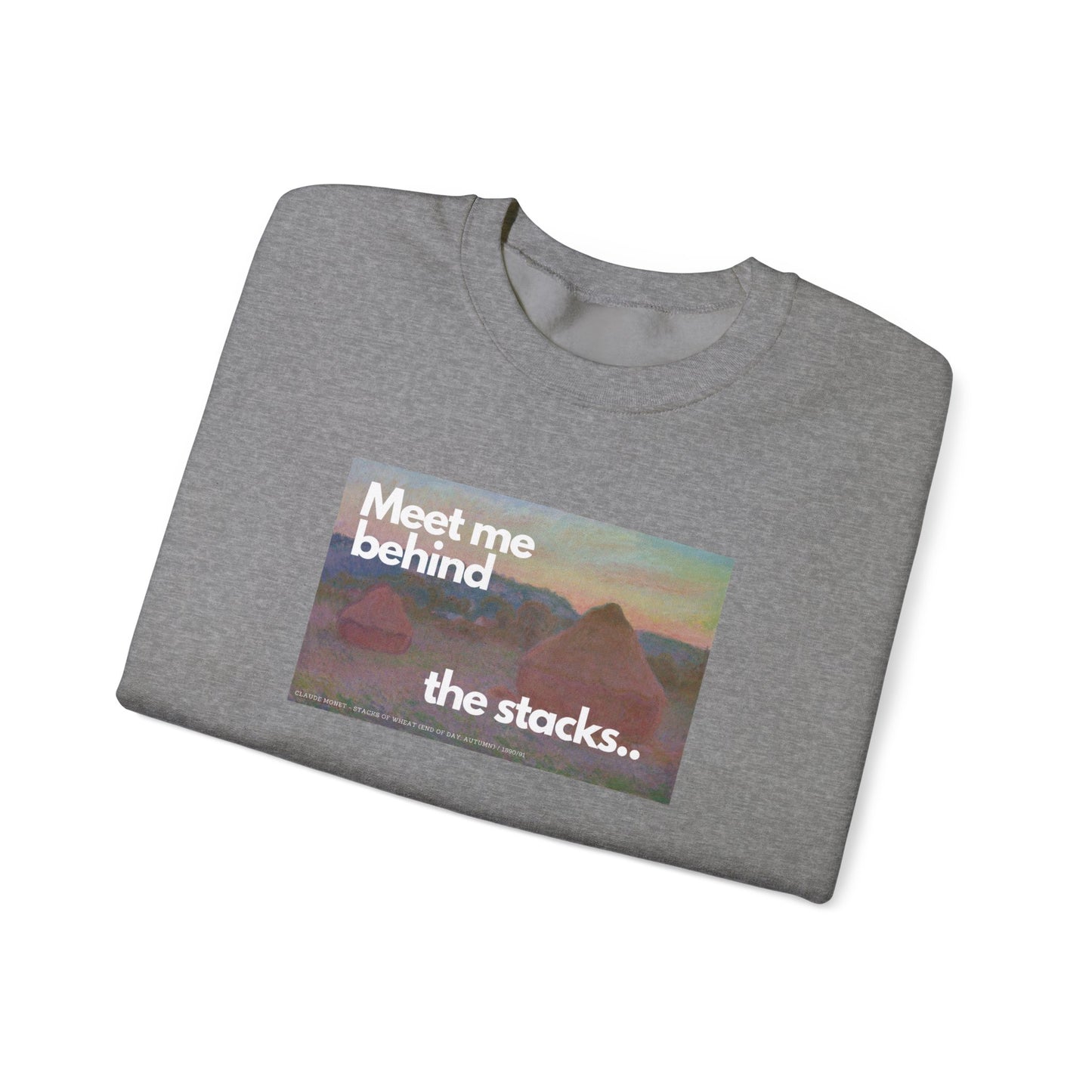 Behind The Stacks - Crewneck Sweatshirt