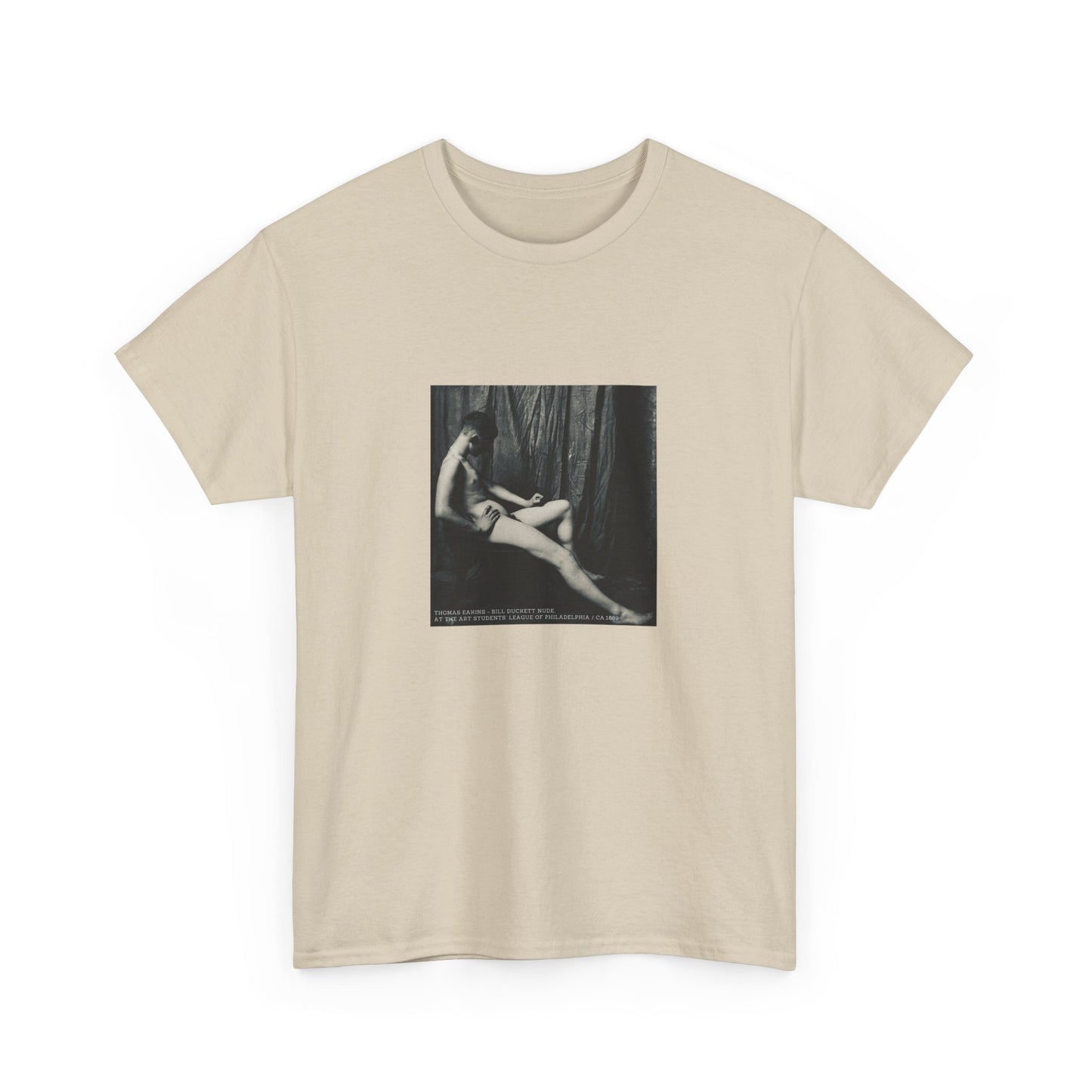 Reclining Dude in the Nude - Heavy Cotton Tee