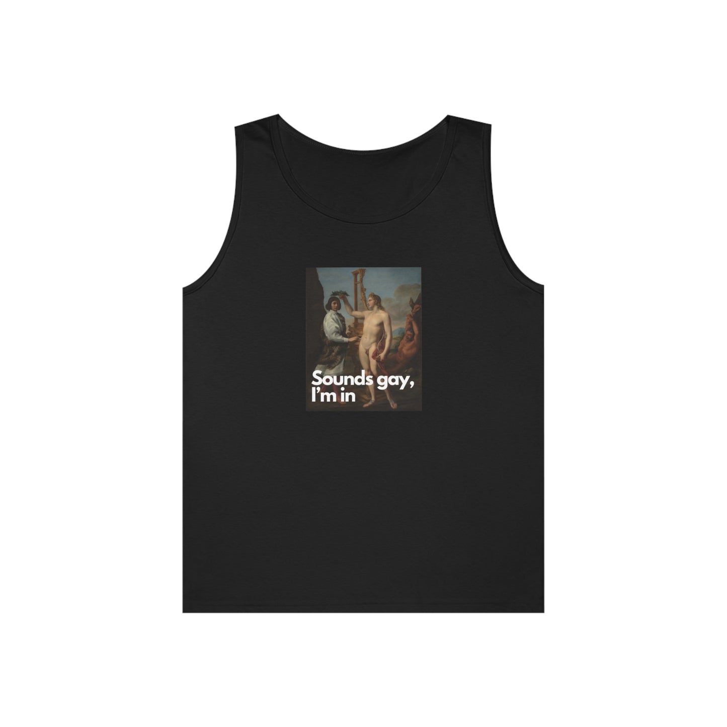 SOUNDS GAY - Cotton Tank Top