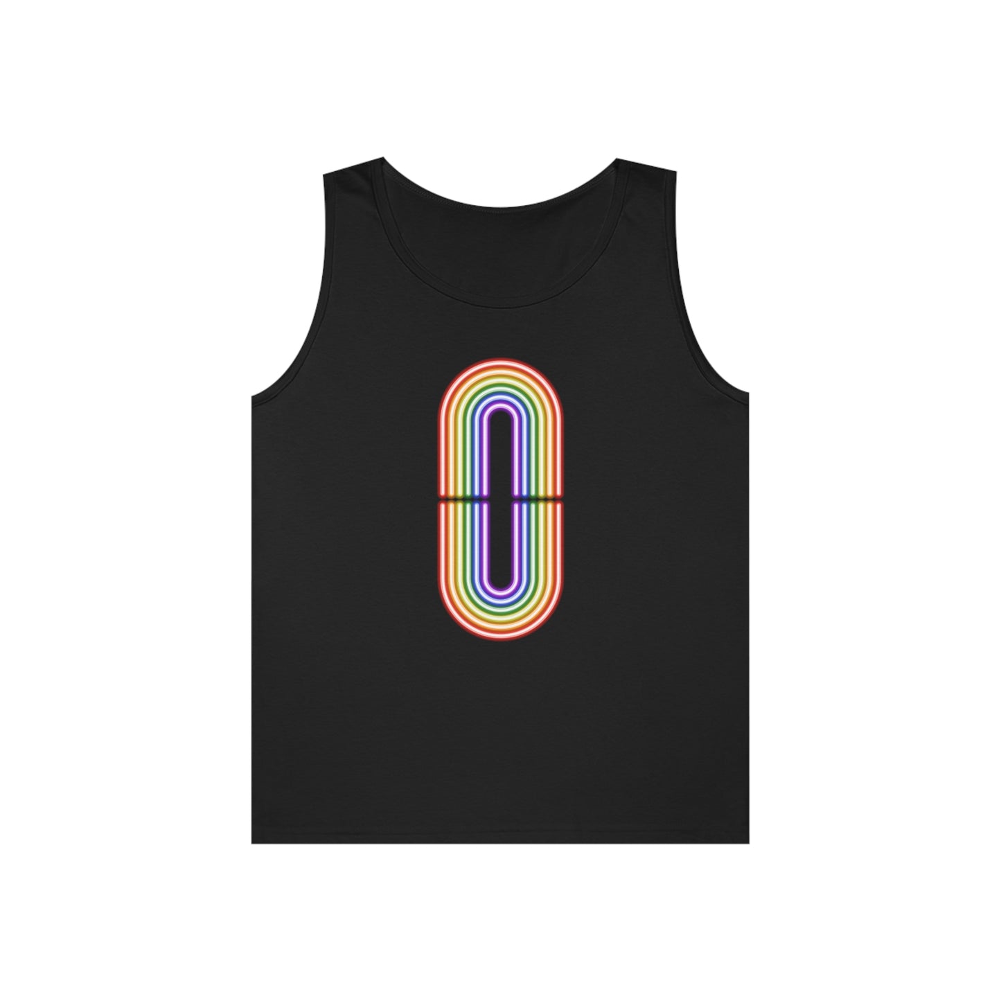 Neon Rainbow - Cotton Tank Top