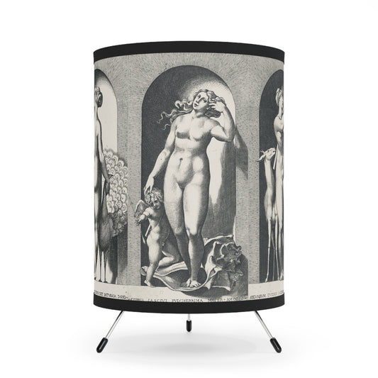 Mythological Goddesses Tripod Lamp