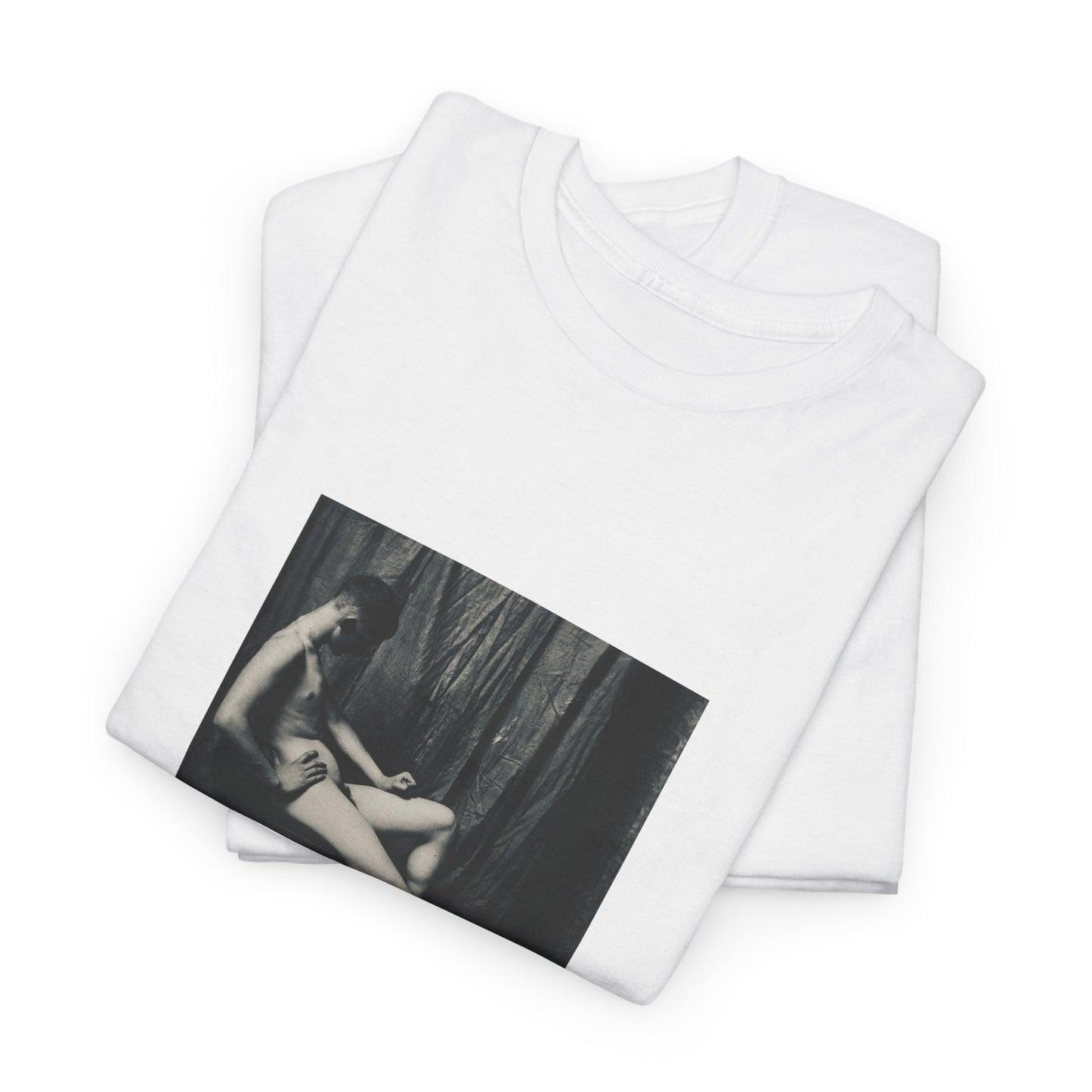 Reclining Dude in the Nude - Heavy Cotton Tee