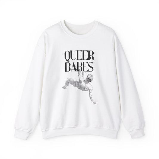 QUEER BABES - Crewneck Sweatshirt