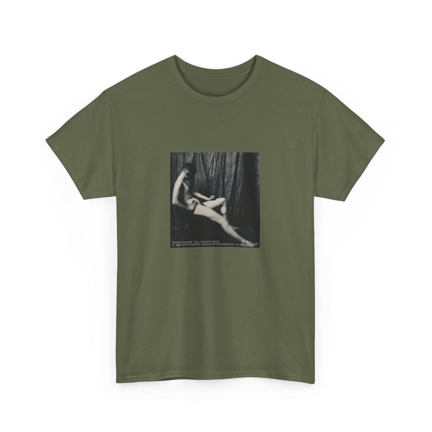 Reclining Dude in the Nude - Heavy Cotton Tee