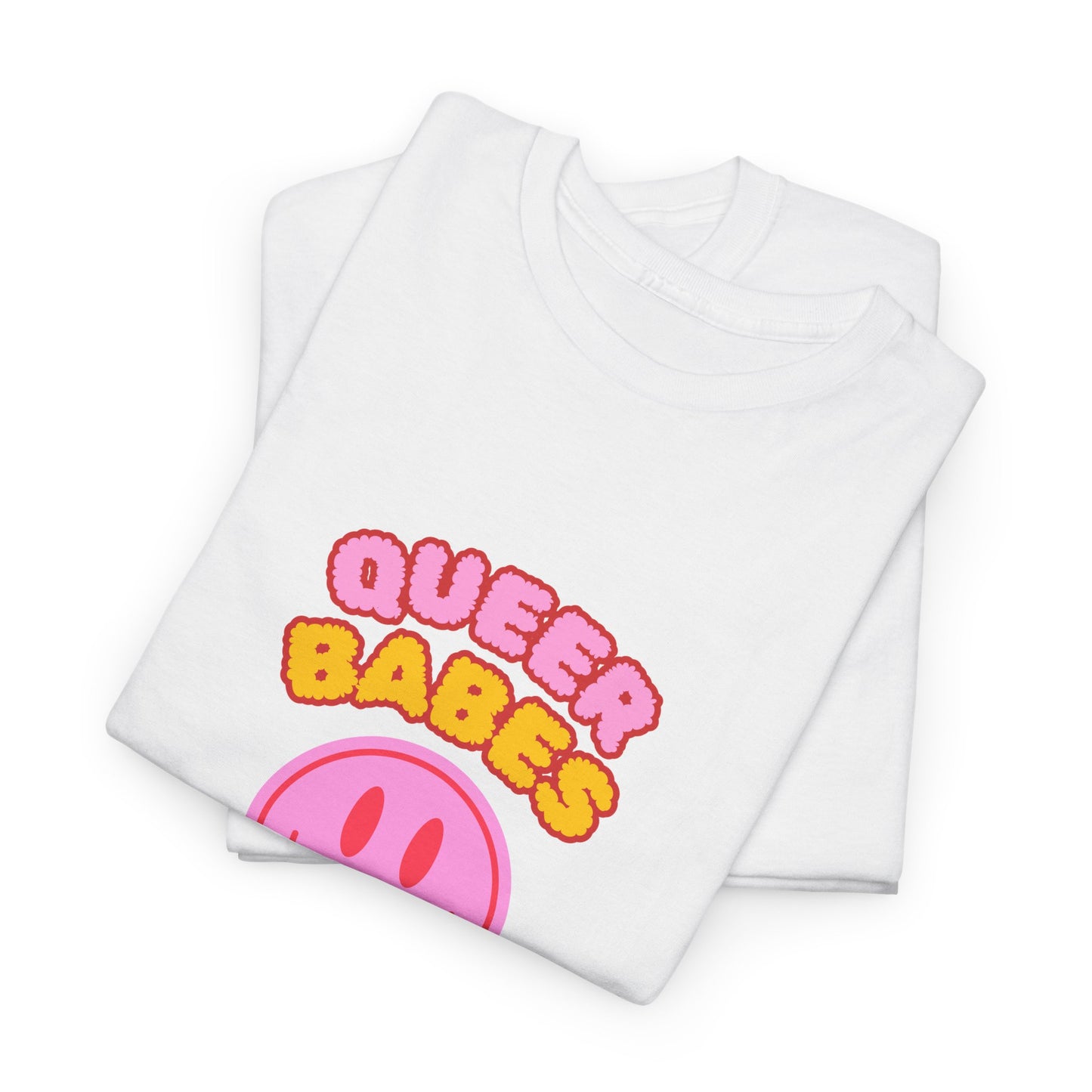 HAPPY QUEER - Heavy Cotton Tee