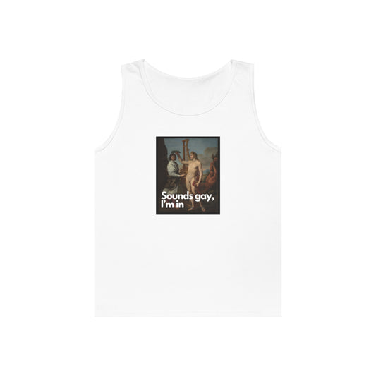 SOUNDS GAY - Cotton Tank Top