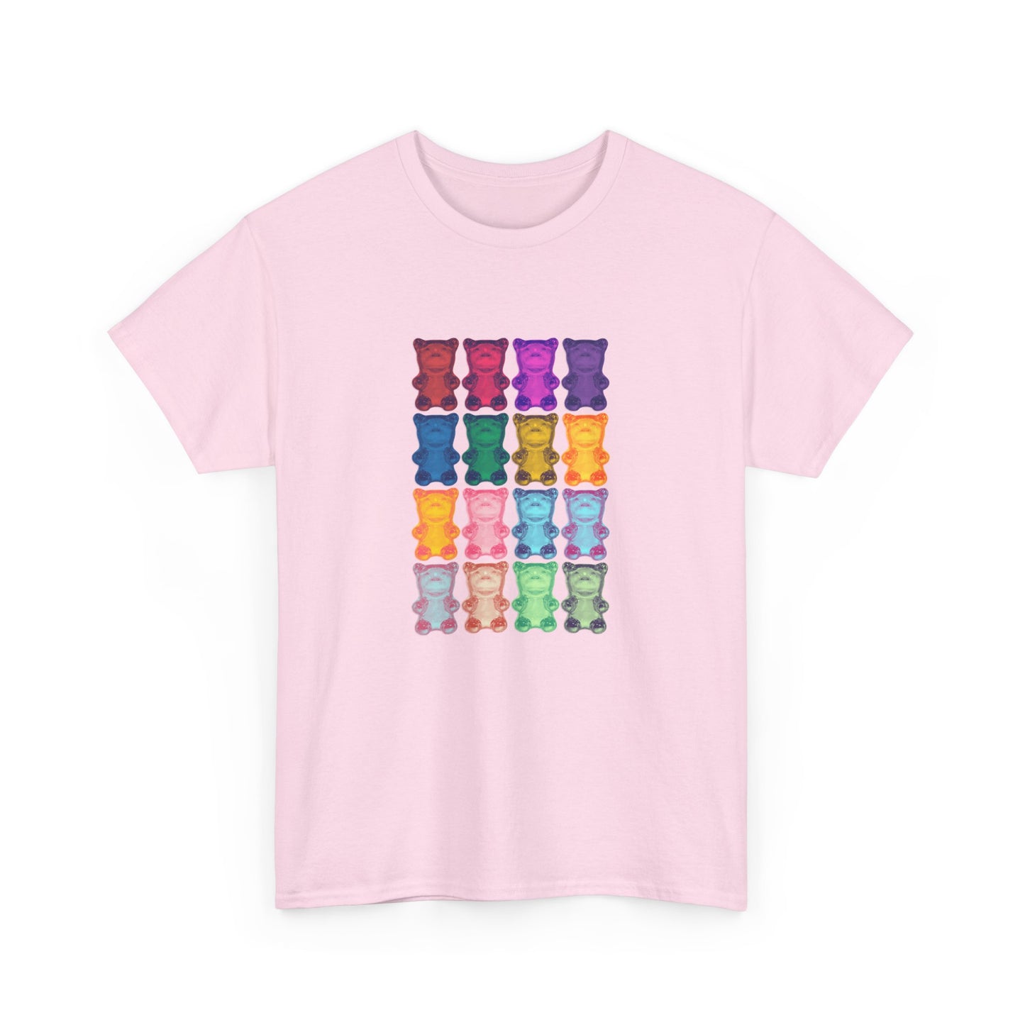 Rainbow Bear - Heavy Cotton Tee