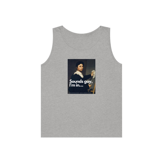 SOUNDS GAY - Cotton Tank Top