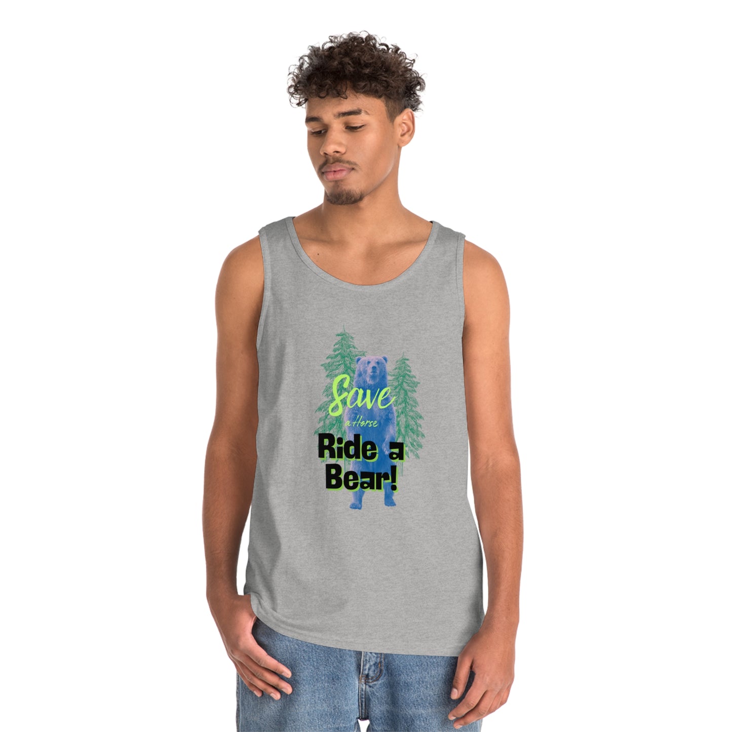 Ride a Bear - Cotton Tank Top