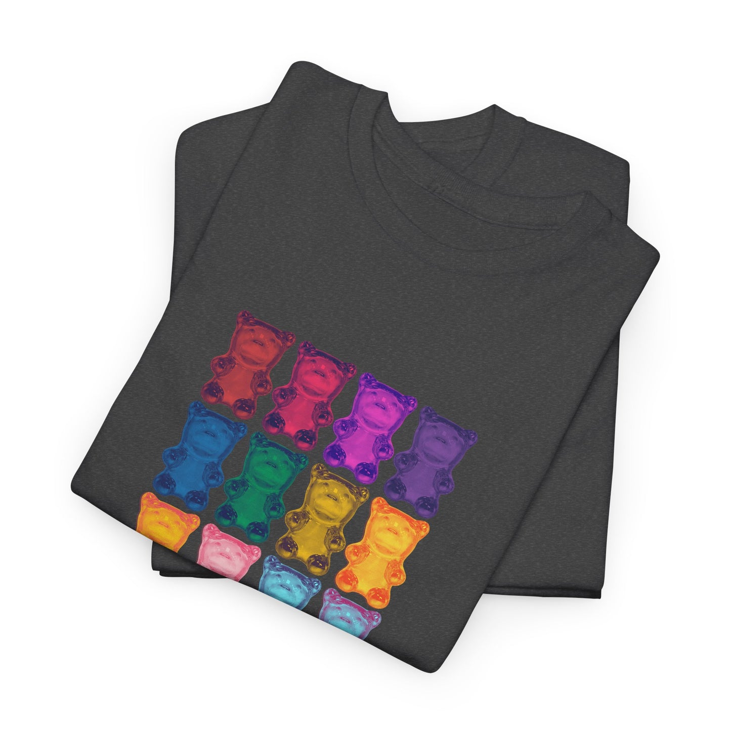 Rainbow Bear - Heavy Cotton Tee