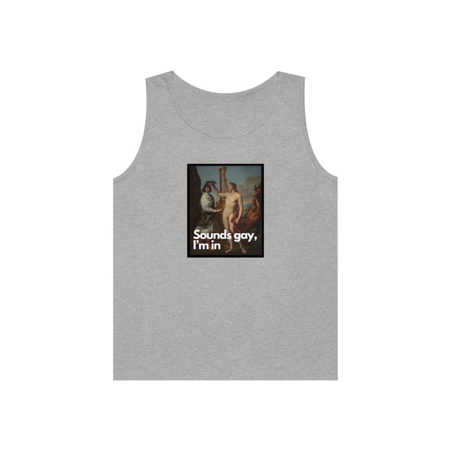 SOUNDS GAY - Cotton Tank Top