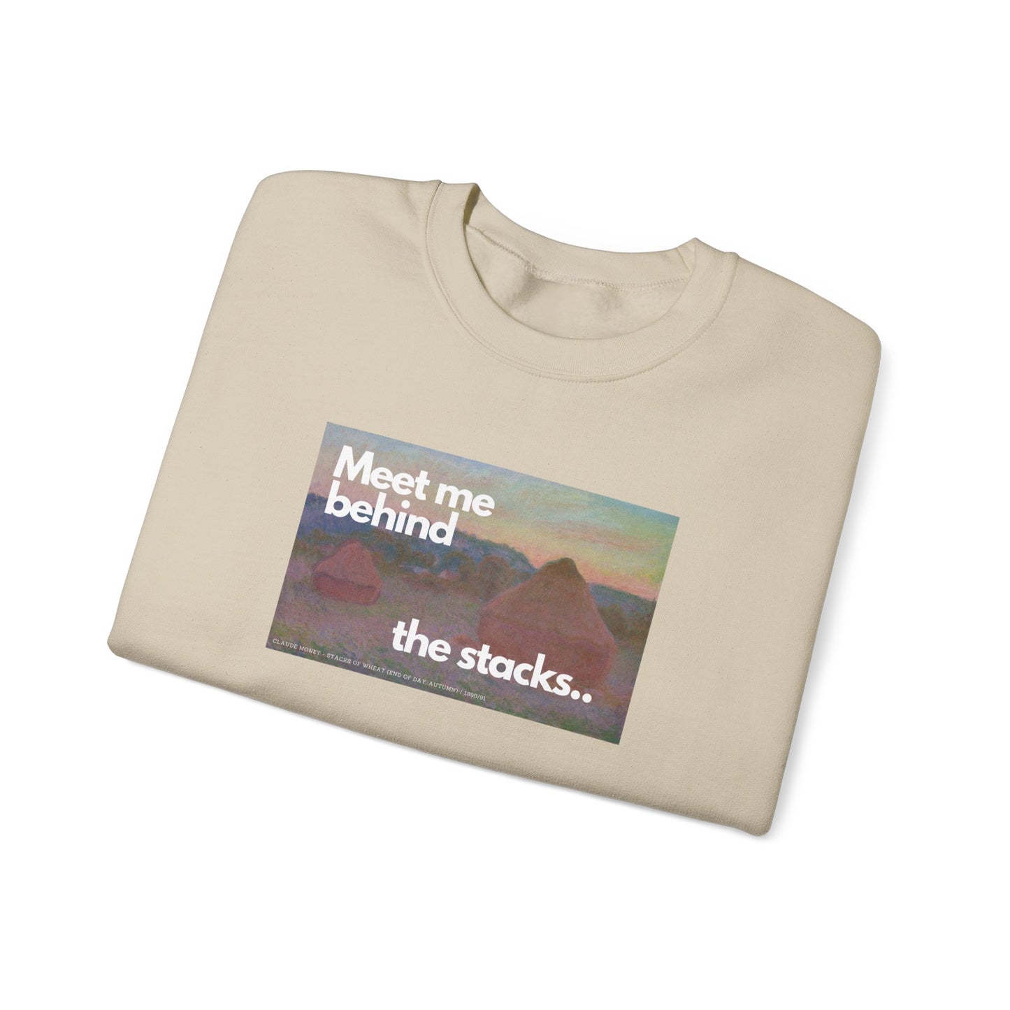 Behind The Stacks - Crewneck Sweatshirt