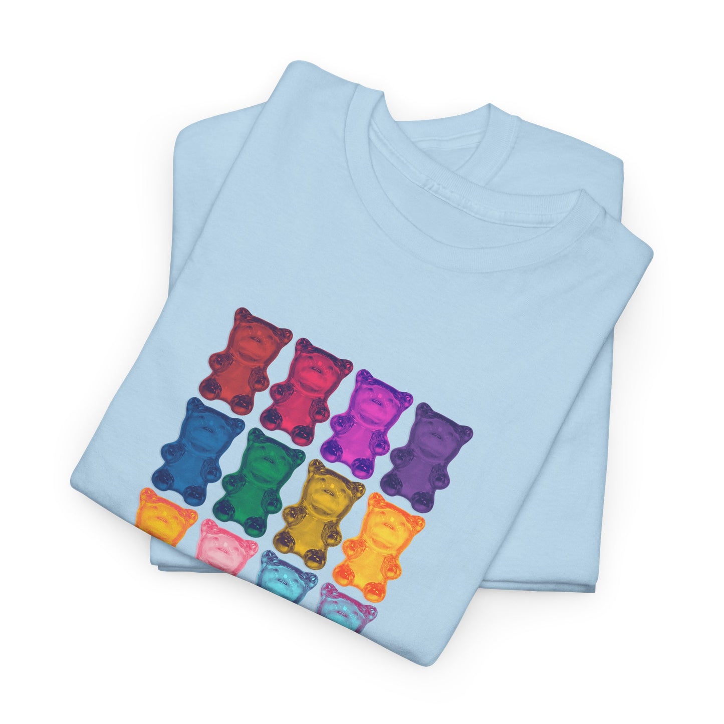 Rainbow Bear - Heavy Cotton Tee