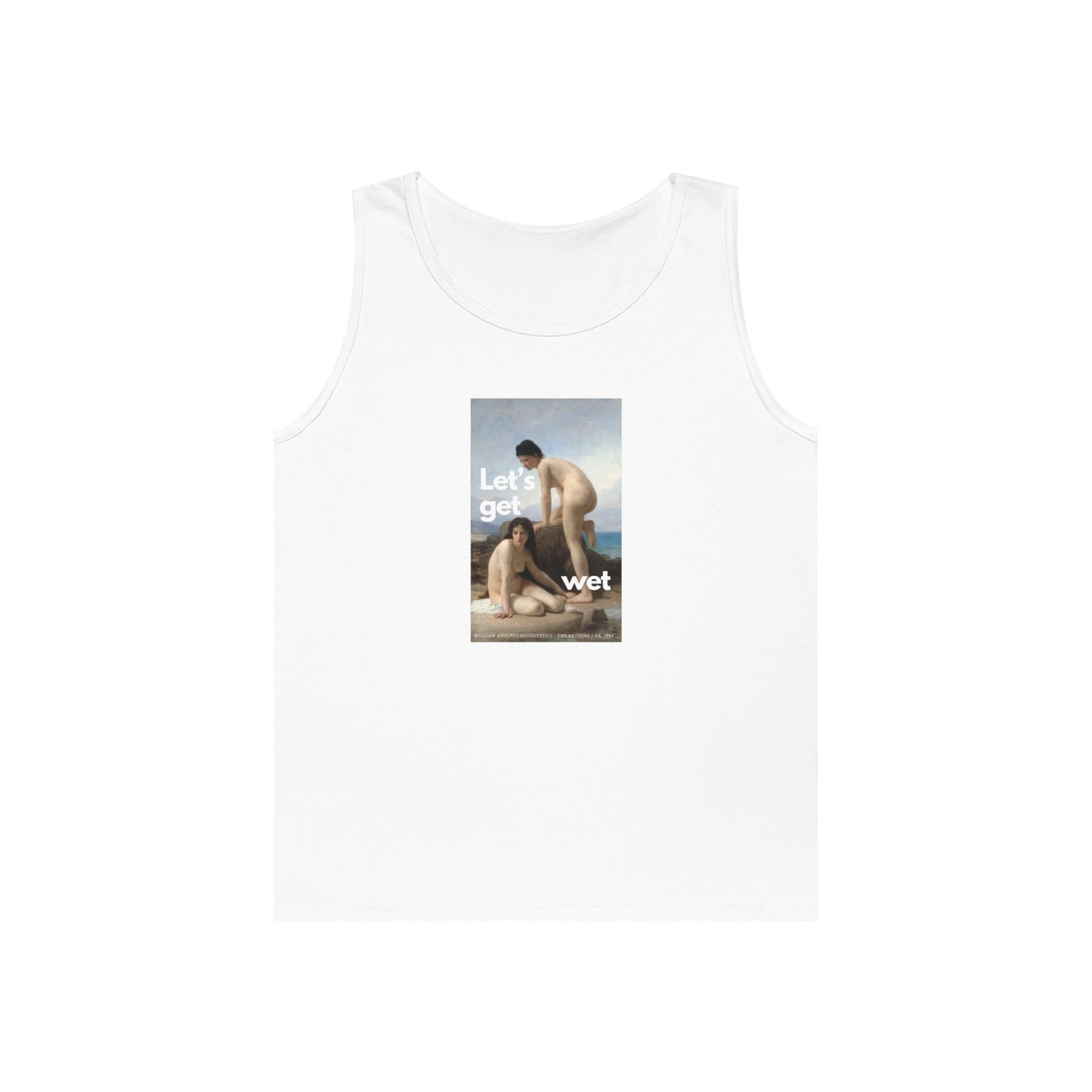 LET'S GET WET - Cotton Tank Top