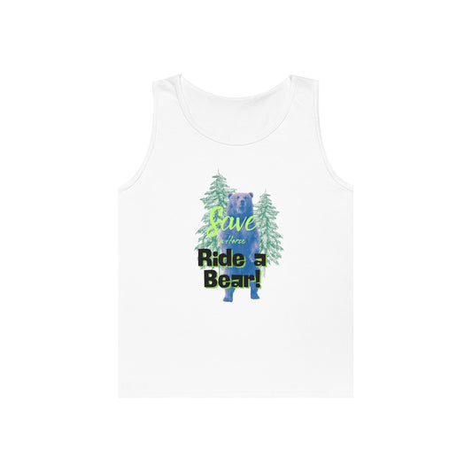 Ride a Bear - Cotton Tank Top