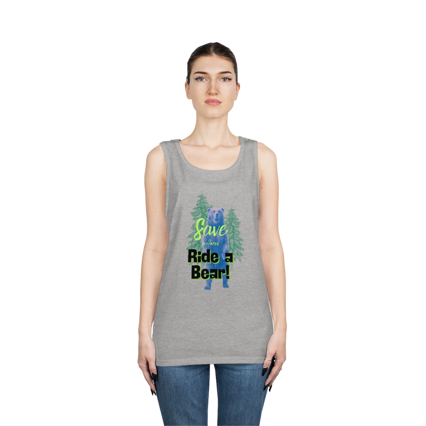 Ride a Bear - Cotton Tank Top